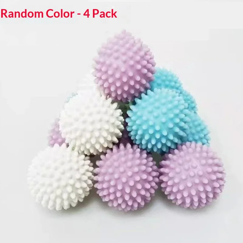 Reusable Laundry Dryer Balls – Anti-Tangle Fabric Softener 4/8 Pack