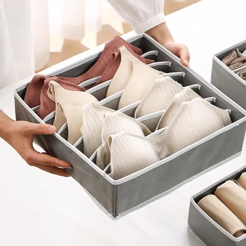 Foldable Drawer Organizer for Underwear, Socks & Clothes