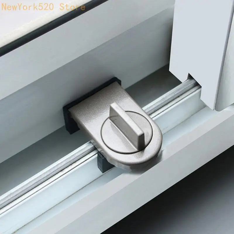 Aluminum Alloy Sliding Door & Window Safety Lock – Child Proof