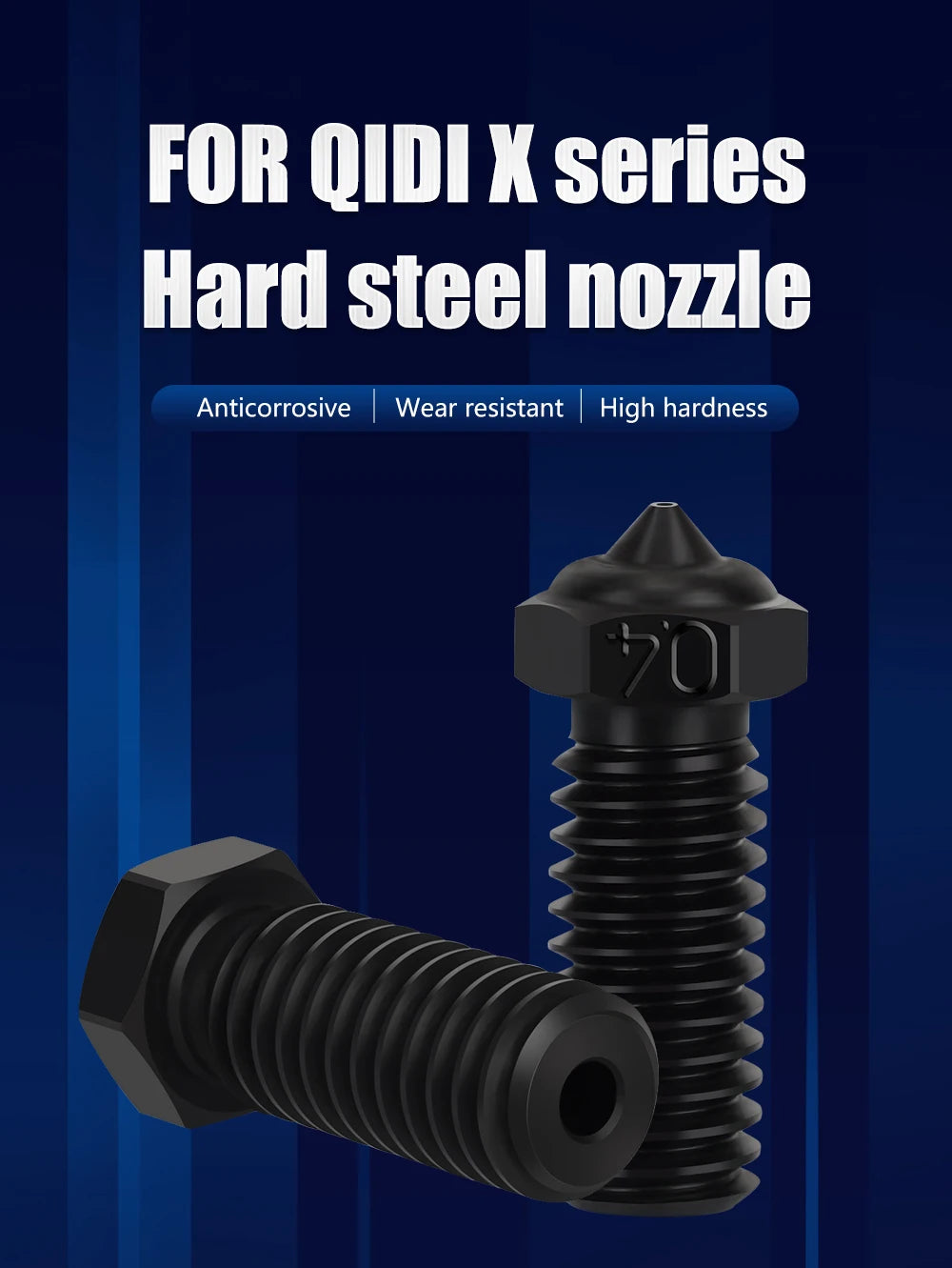 Qidi Q1 Pro / X Plus 3 / X Max 3 Replacement Nozzle Set