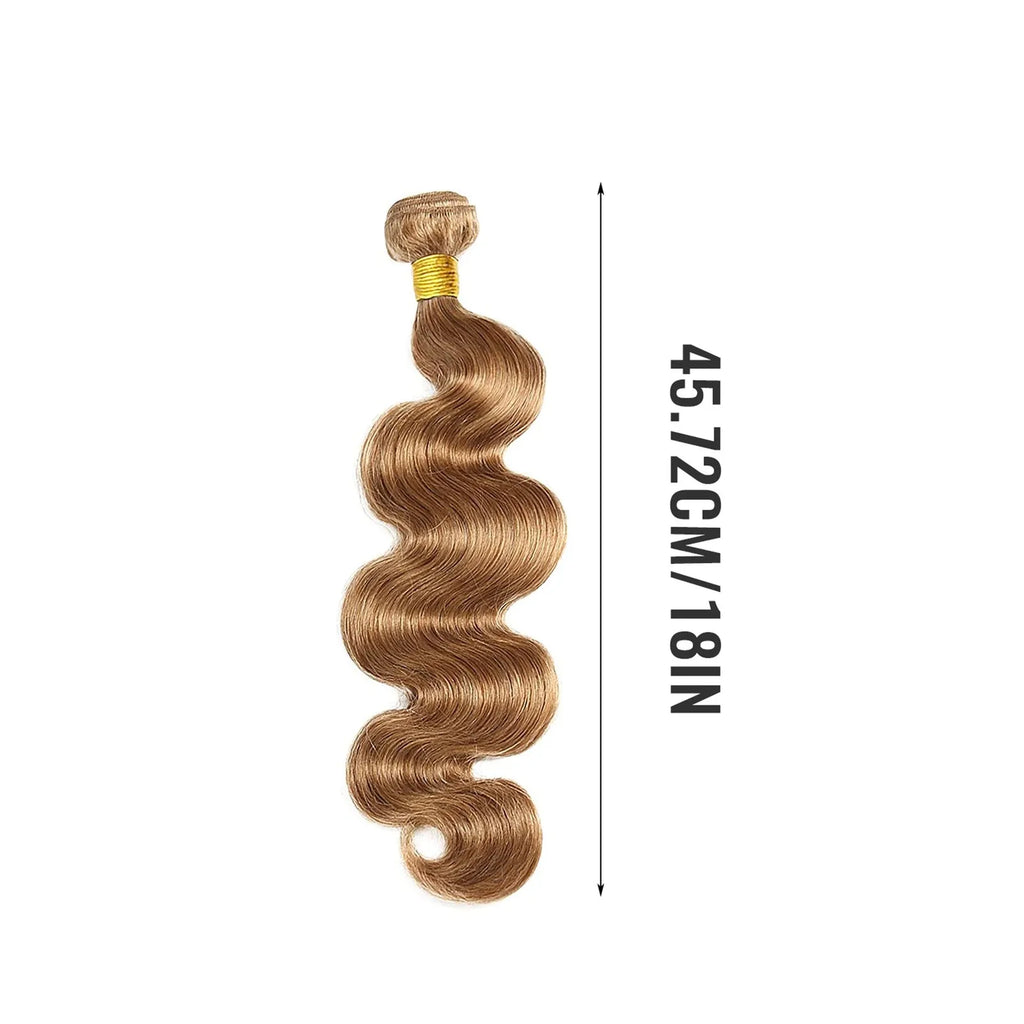 Blonde Body Wave Wig – Soft Wavy Hair Extension for Women