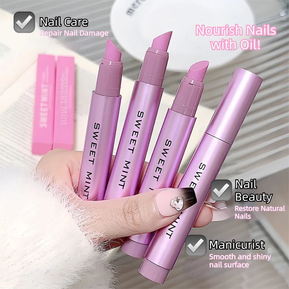 3-in-1 Nail Care Pen – Cuticle Oil Pusher & Skin Remover