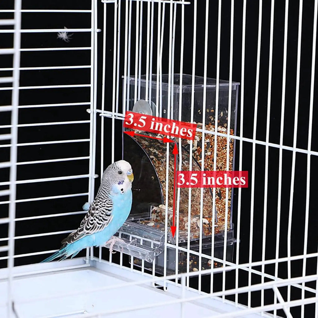 No Mess Bird Feeder & Water Dispenser Set – 4 Pack