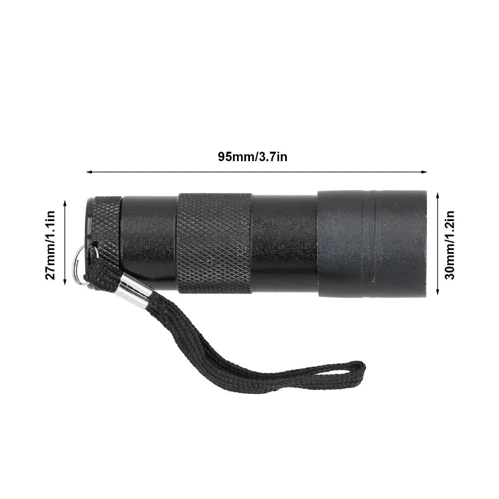 UV Black Light Flashlight – 12 LED Pet Mess & Stain Detector