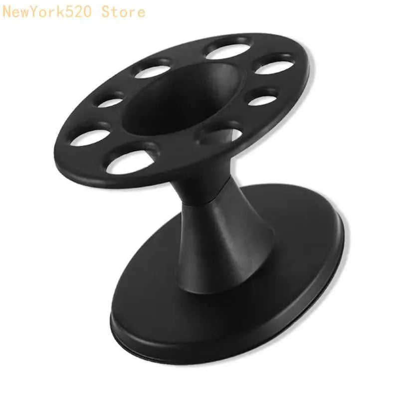 Round Hair Tools Stand – Salon Comb, Brush & Scissors Holder