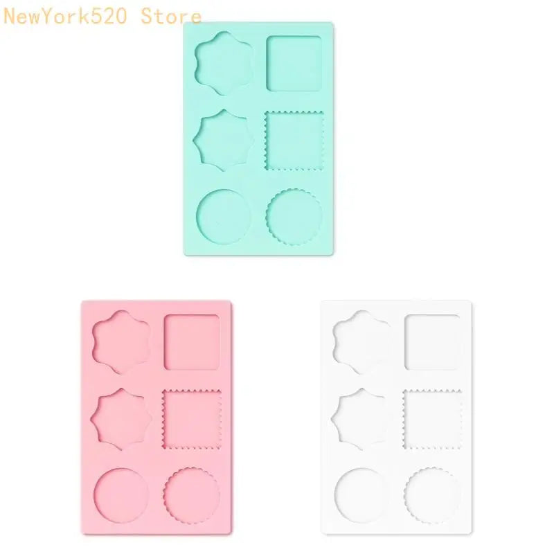 Wax Seal Stamp Silicone Mold – 6 Shapes for DIY Crafts