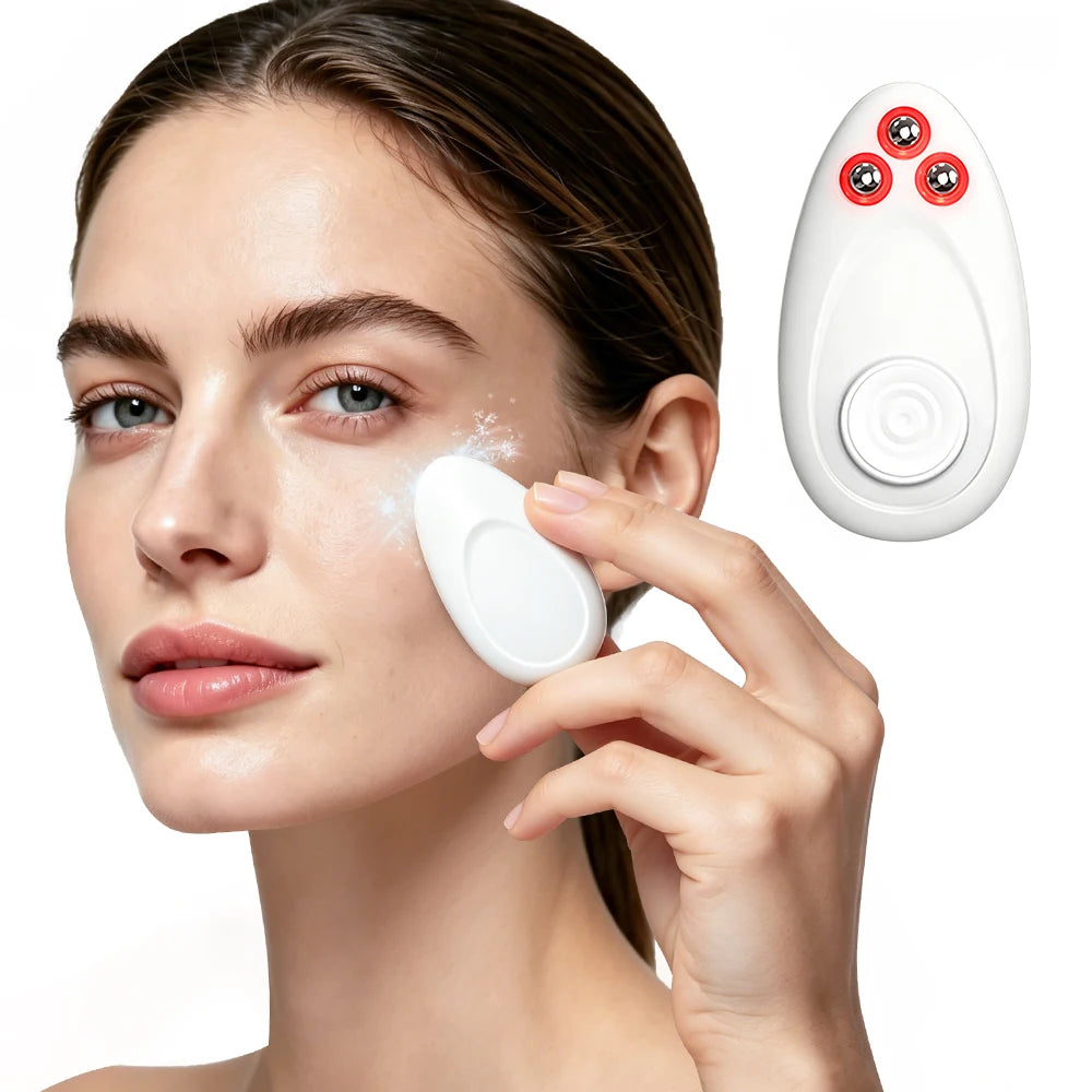 Hailicare Ice Cooling Roller Eye & Face Massager – 3 Balls