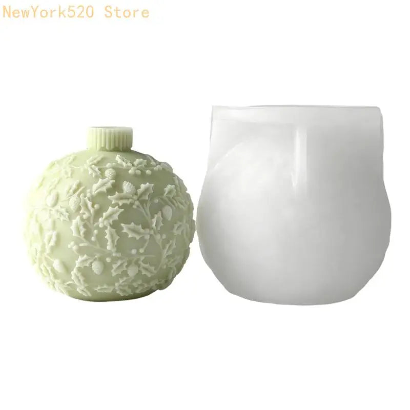 Christmas Crystal Ball Silicone Mold for Resin & Soap Crafts