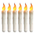 Flameless LED Taper Candles Battery Operated – Set of 6–36