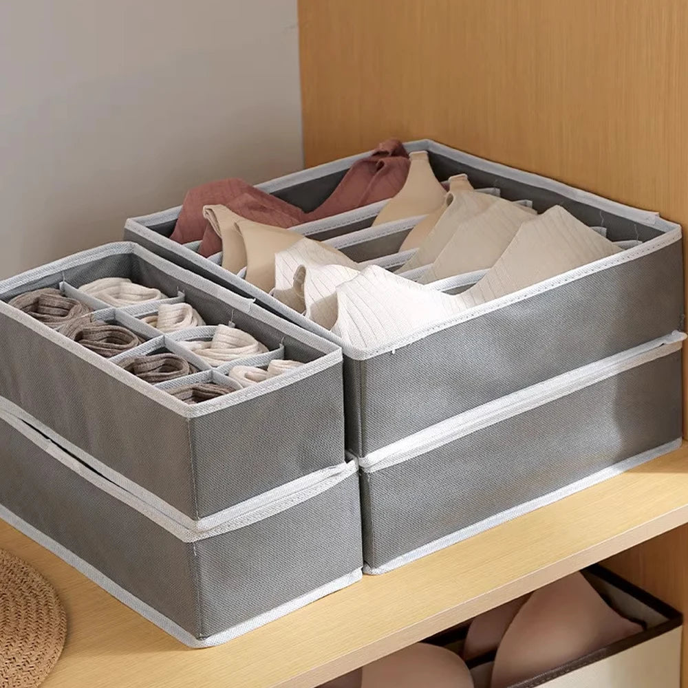 Foldable Drawer Organizer for Underwear, Socks & Clothes