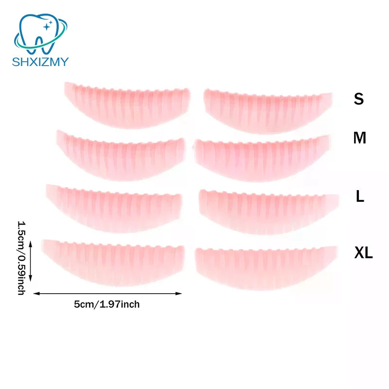 4 Pairs Reusable Silicone Eyelash Lifting Pads | Lash Perm Rods