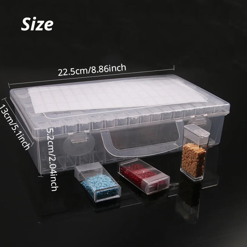 Diamond Painting Storage Box – Drill Bead Mosaic Organizer