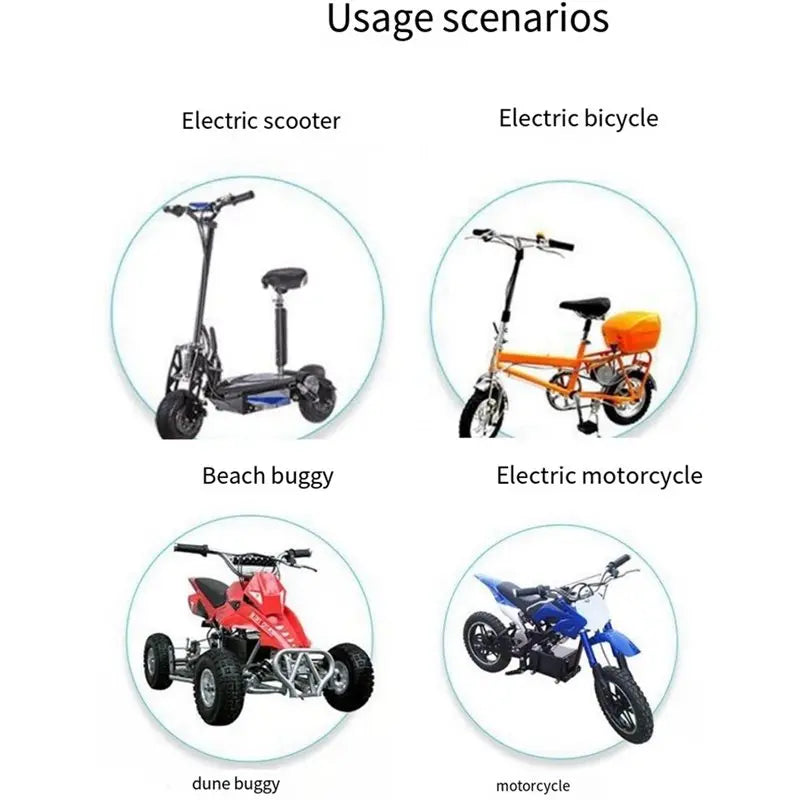 500W Brushless E-Bike Controller with LCD Display 24V 36V 48V