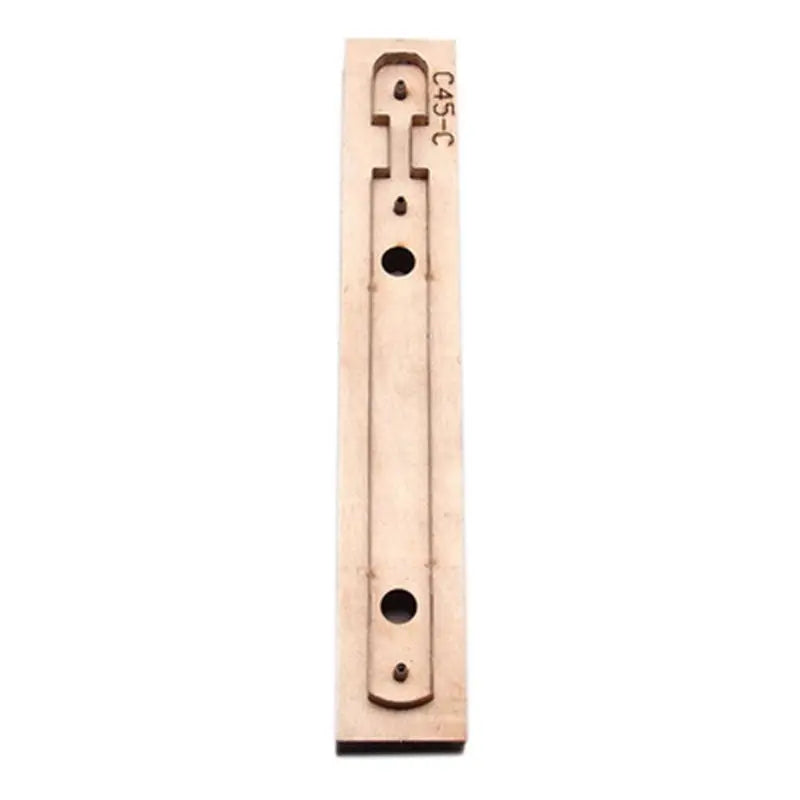 Wooden Punching Die Keychain Stencil – DIY Leather Cutting Mould