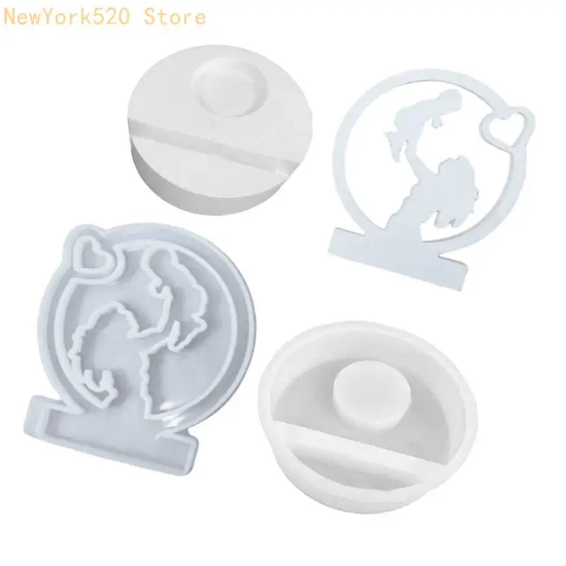 Silicone Resin Molds – DIY Candle Holder & Gypsum Ornaments