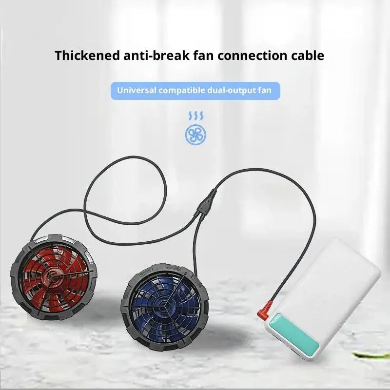 Gmarty USB Fan Power Cable 3-Speed for Cooling Jacket
