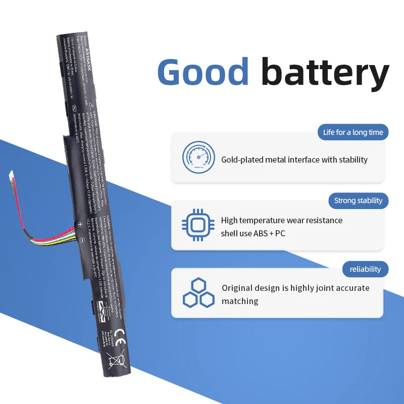 SUOZHAN AS16A5K Battery for Acer Aspire E15 E5-575 Series