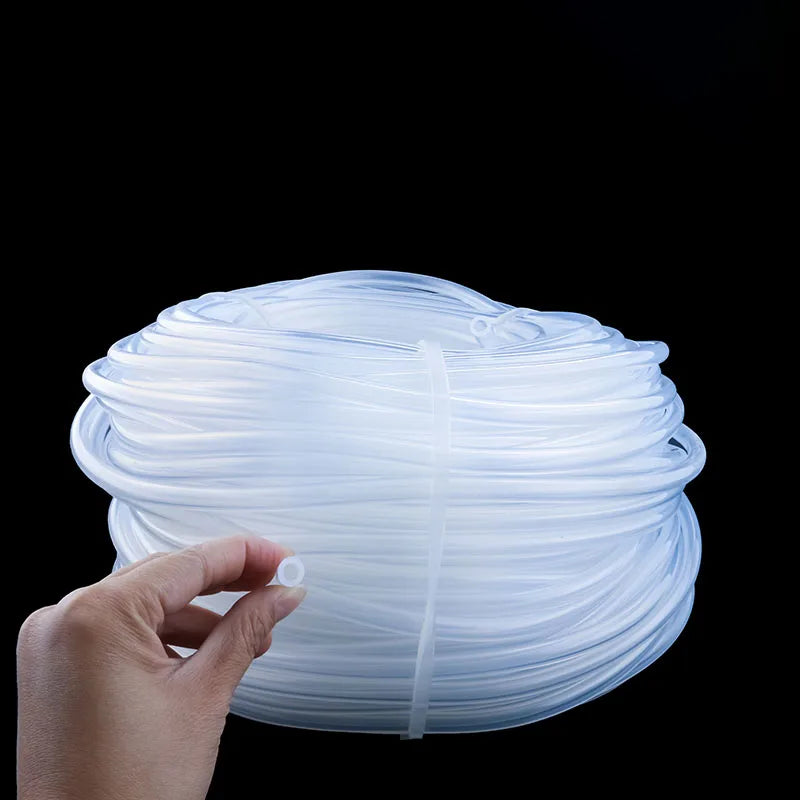 5M Food Grade Clear Silicone Tube – Flexible Aquarium Hose
