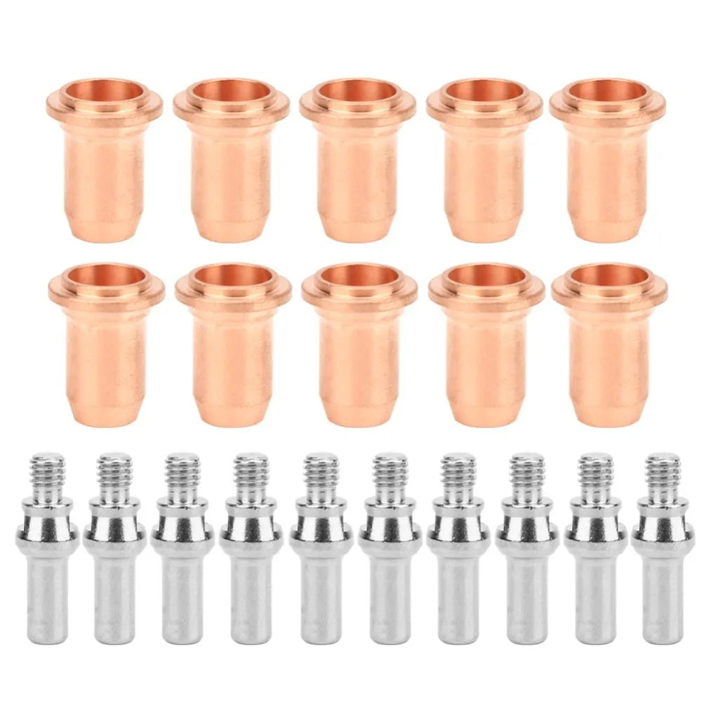 PT60 Plasma Electrode & Nozzle Tip Kit 20Pc 30A–60A