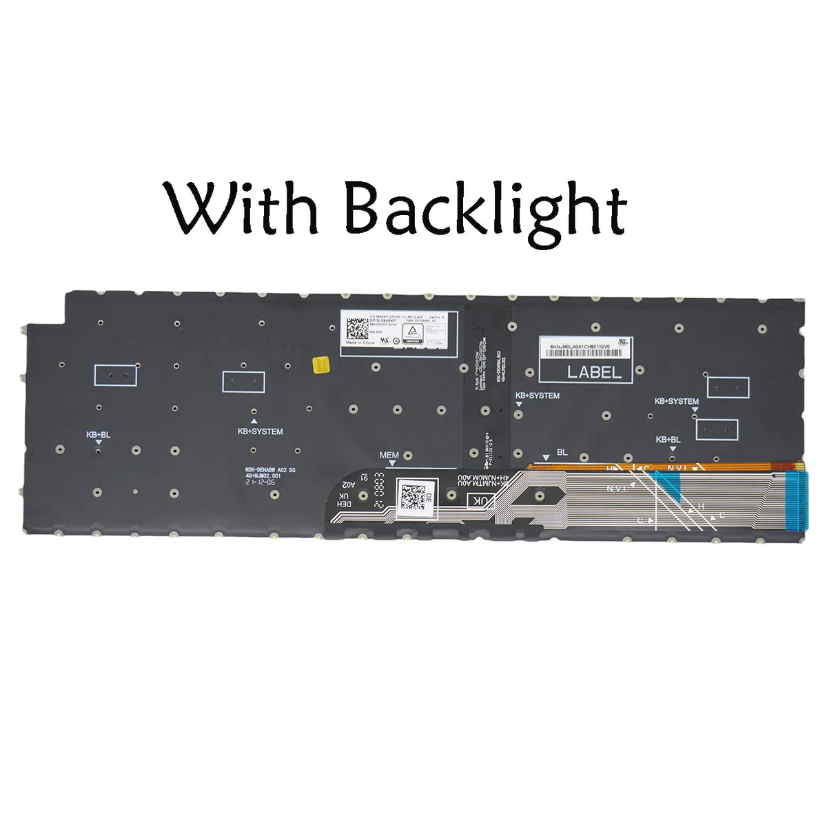 Backlit Replacement Keyboard Dell Vostro 5515 5620 5630 7510