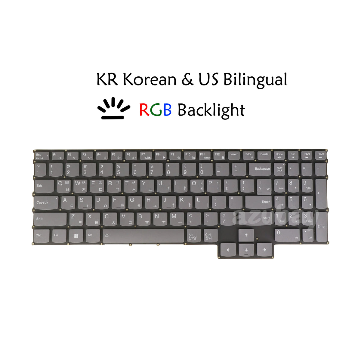 RGB Backlit Keyboard for Lenovo Legion 5 Pro 16IAH7 16ARH7
