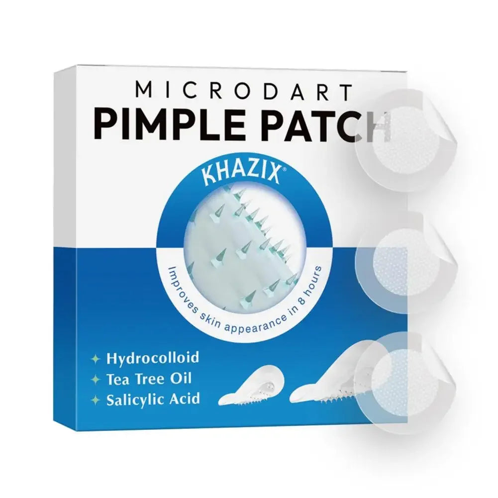 Hydrocolloid Acne Patches Invisible Microneedle Blemish Stickers 24pc