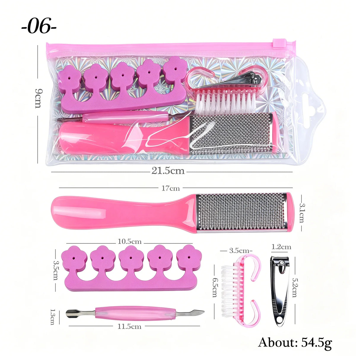Aleekit Stainless Steel Nail Clippers Set – Minimalist Design