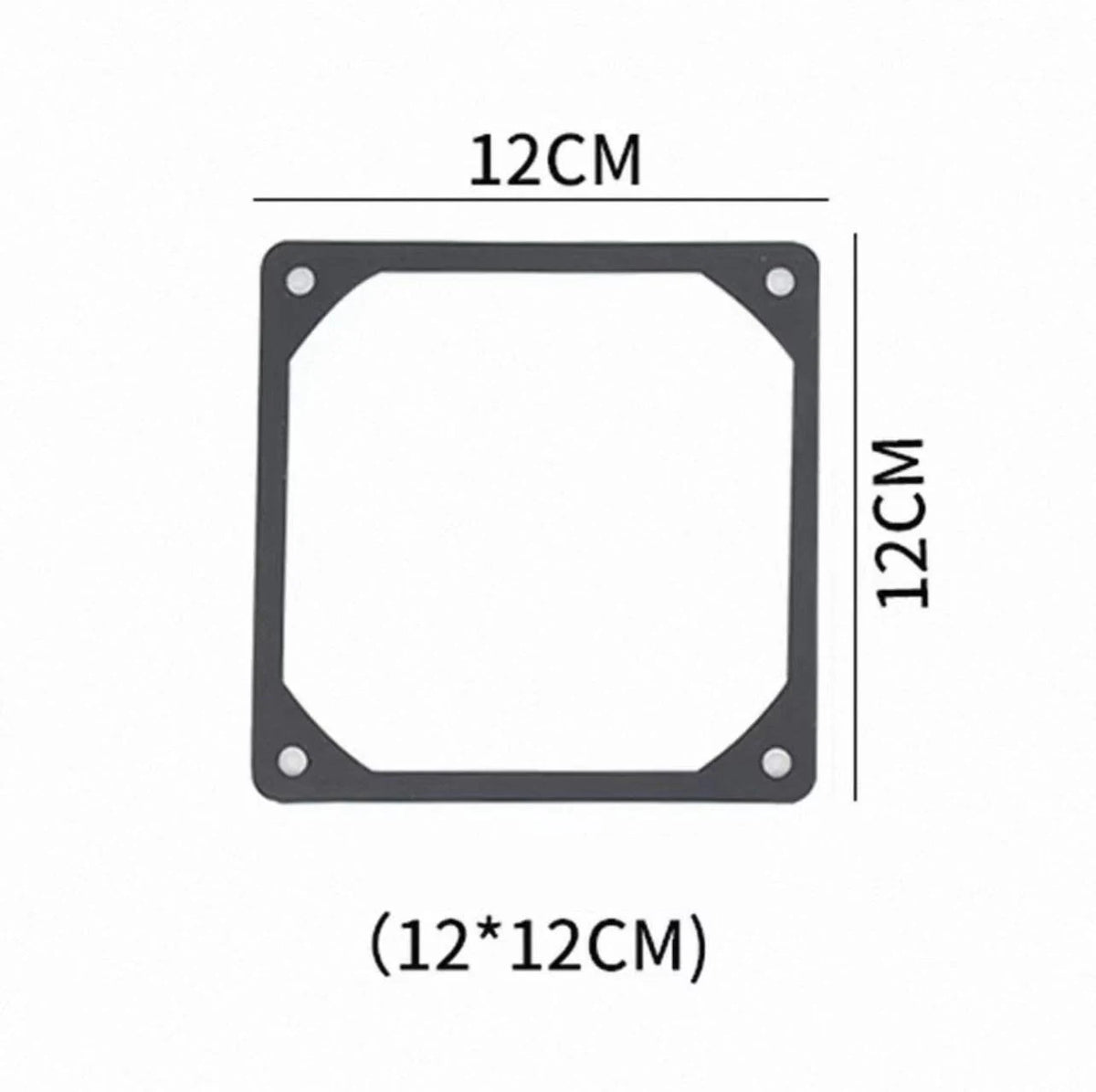 Silicone Fan Damping Pads 80 90 120 140mm Anti-Vibration