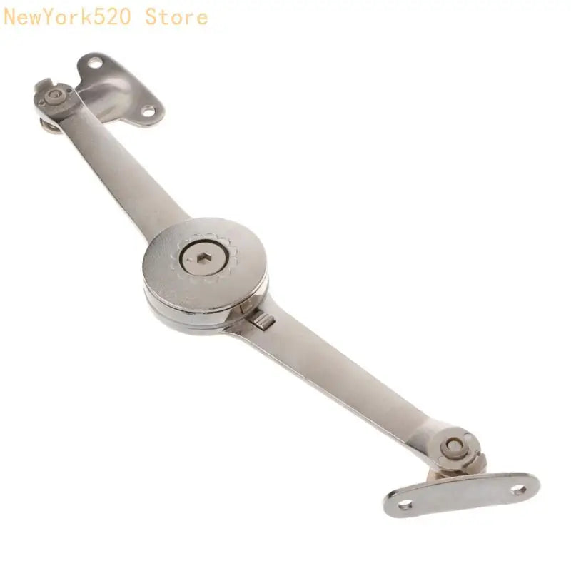 Zinc Alloy Soft-Close Lid Support Stay Hinge for Cabinet & Wardrobe