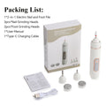 AFDEAL 2-in-1 Electric Nail Drill & Callus Remover Kit