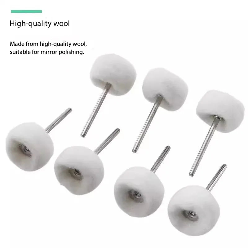 20pcs Nylon Mini Abrasive Brush Set – Rotary Tool Polishing Wheels