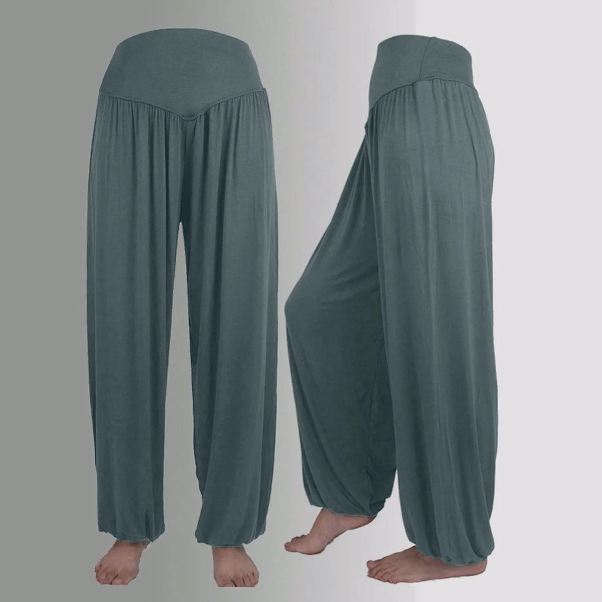 Women's Loose Harem Yoga Pants – High Waist Dance Trousers