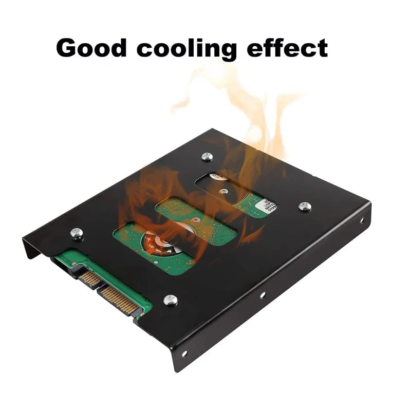 2.5" to 3.5" SSD HDD Metal Mounting Bracket for Desktop PC