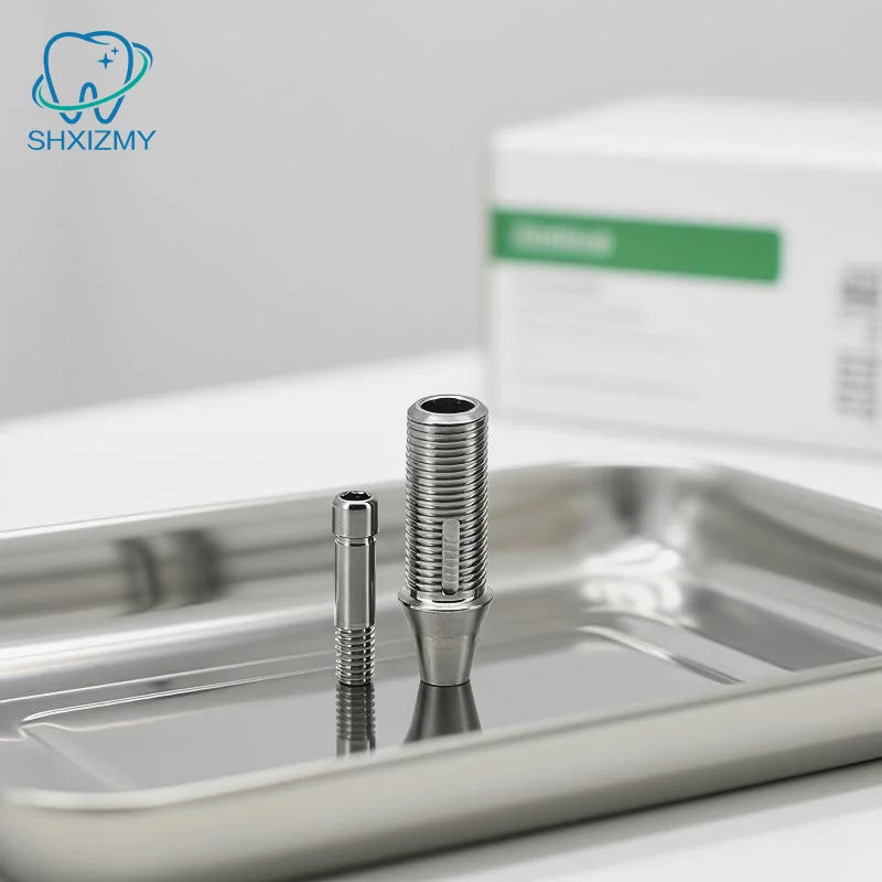 Dentium Ti-Base Temporary Abutment Hex & Non-Hex with Screw