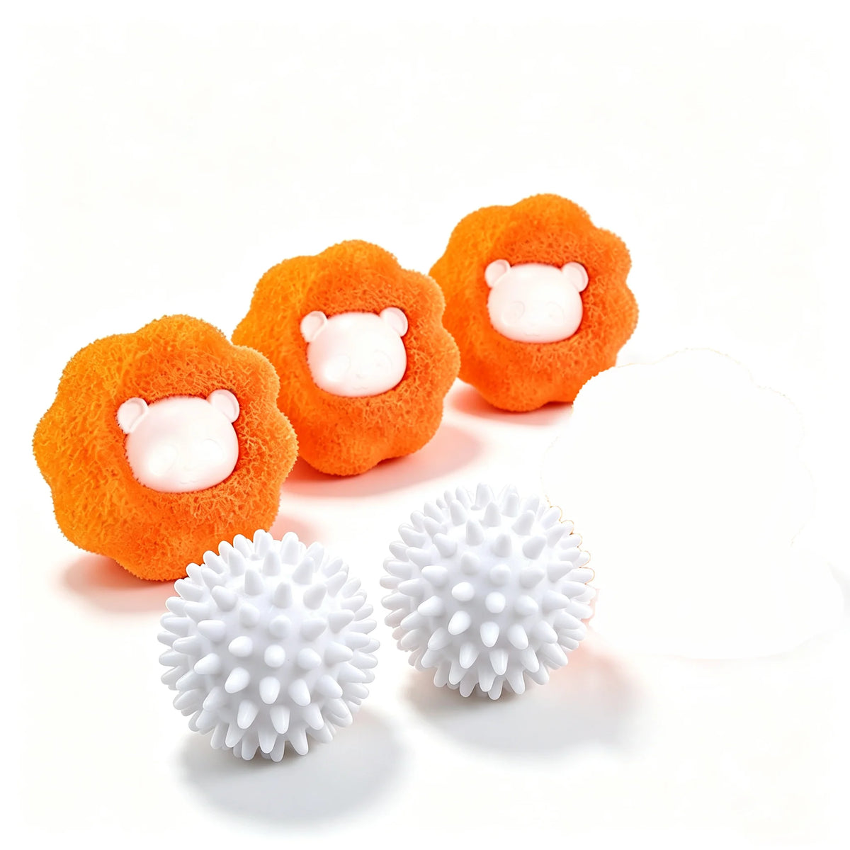 Reusable Pet Hair Remover Laundry Balls – Anti-Tangle Wash Set