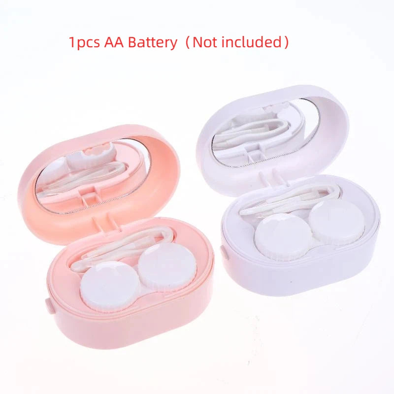 Portable Contact Lens Cleaner Case with Mirror – Gmarty