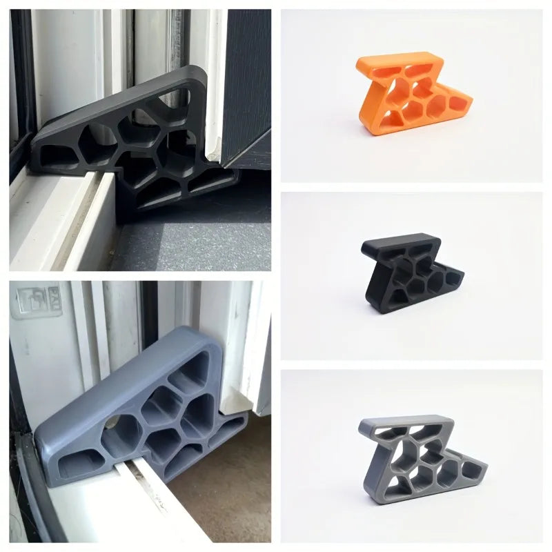 Non-Slip Window & Balcony Door Stop Rail Lock Clip
