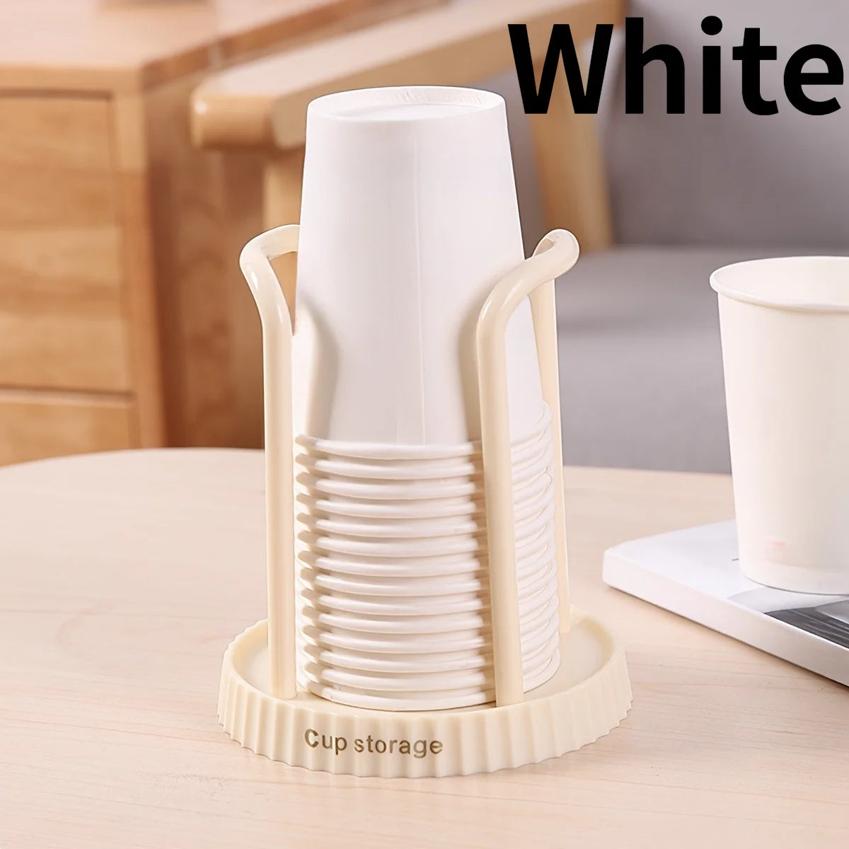Multi-Functional Disposable Cup Dispenser & Holder Organizer