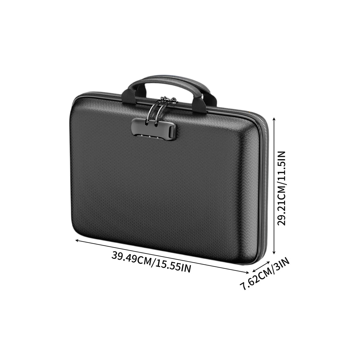 Fireproof File Organizer with Lock & 13-Pocket Accordion Folder