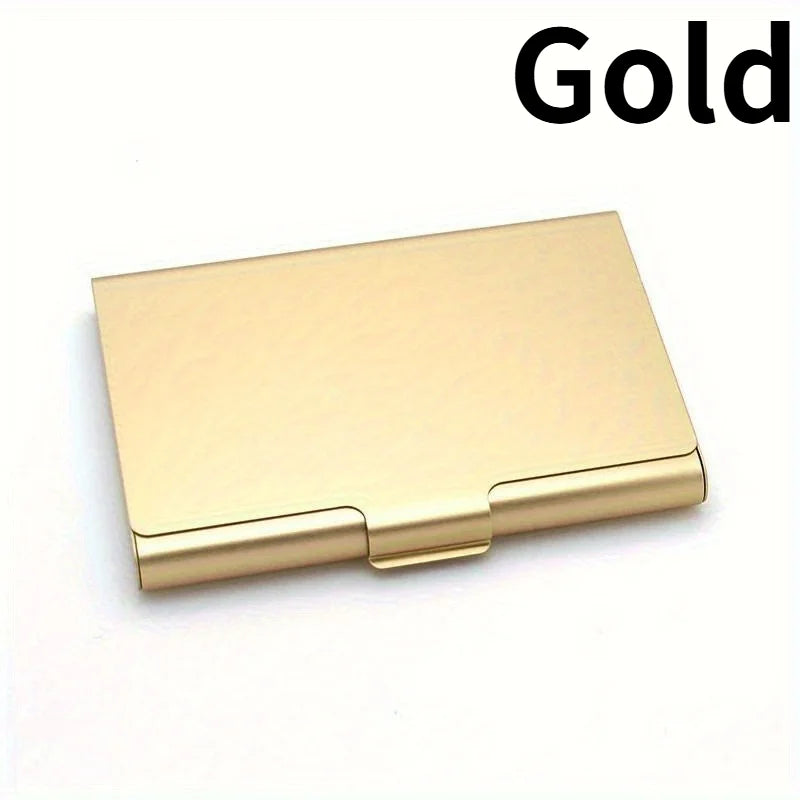 Metal Business Card Holder Case – Sleek Professional Wallet