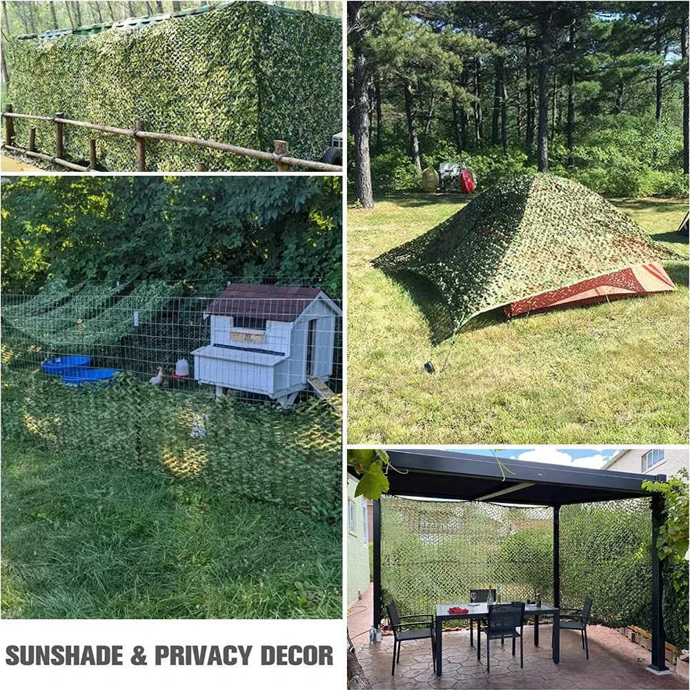 Woodland Camouflage Net – Hunting, Garden & Outdoor Shade