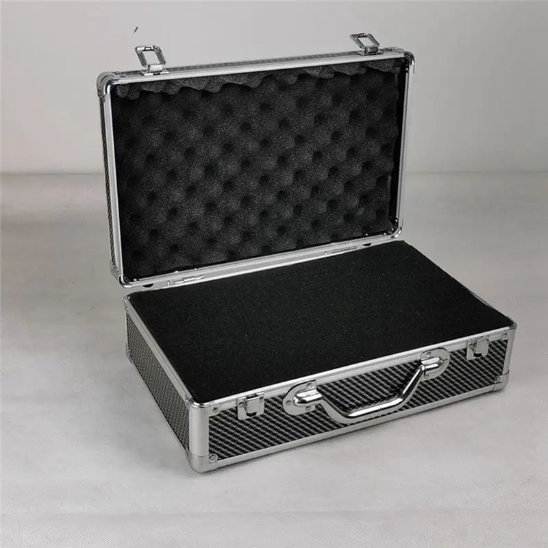Aluminum Carbon Fiber Hard Tool Case – Portable Equipment Box