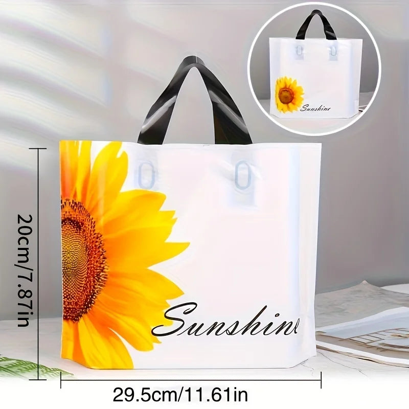 Sunflower Gift Bags 20/50 Pack – Party, Wedding & Holiday