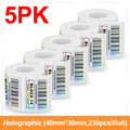 Labelwell Thermal Label Rolls 3/5PK for E210 P50 Phomemo M110