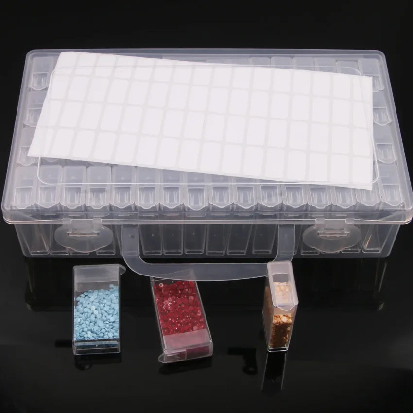 Diamond Painting Storage Box – Drill Bead Mosaic Organizer