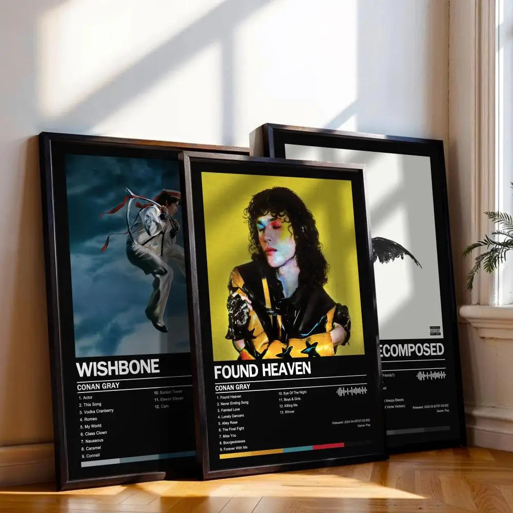 Conan Gray Wishbone Album Poster – Music Wall Art Print
