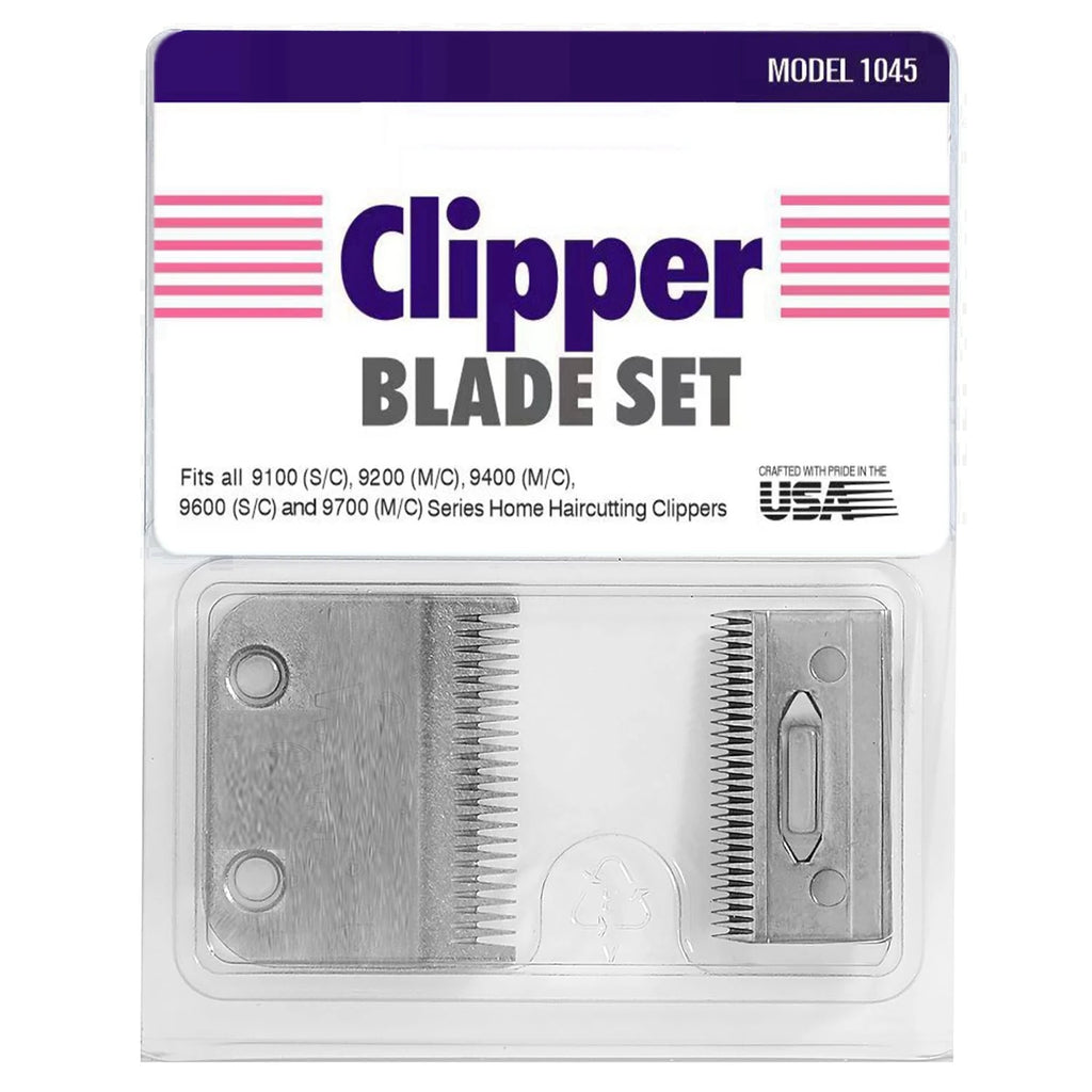PROGEMEI 1045 Clipper Blade Set for Wahl 9100 9200 9600