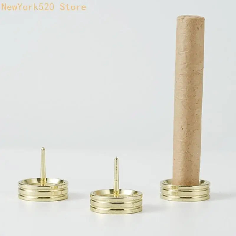 Artistic Metal Palo Santo & Incense Burner Holder – Gold