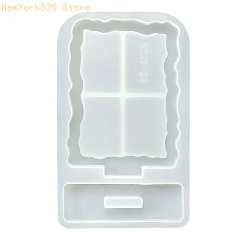 Silicone Resin Mold – Heart Square Fan Photo Frame DIY