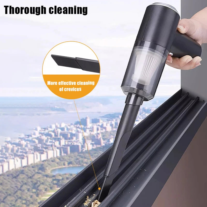 Wireless Handheld Vacuum Cleaner – 6 Heads, Wet & Dry